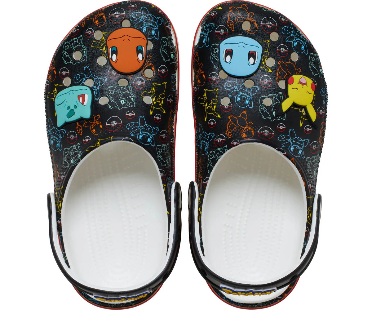 K's Pokemon Print Classic Clog  - Multi - Image 3
