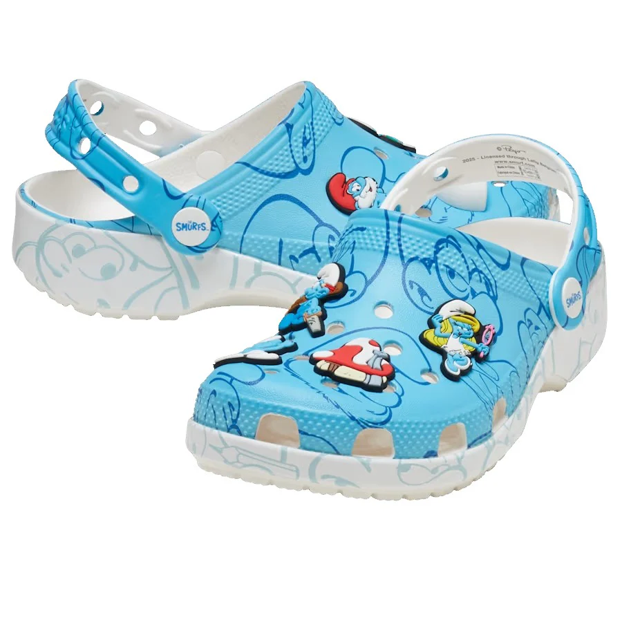 K's Smurfs Classic Clog - Multi - Image 3