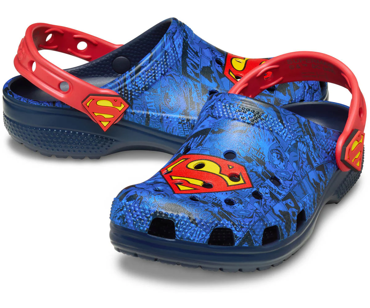 K's Superman Classic Clog - Multi - Image 2