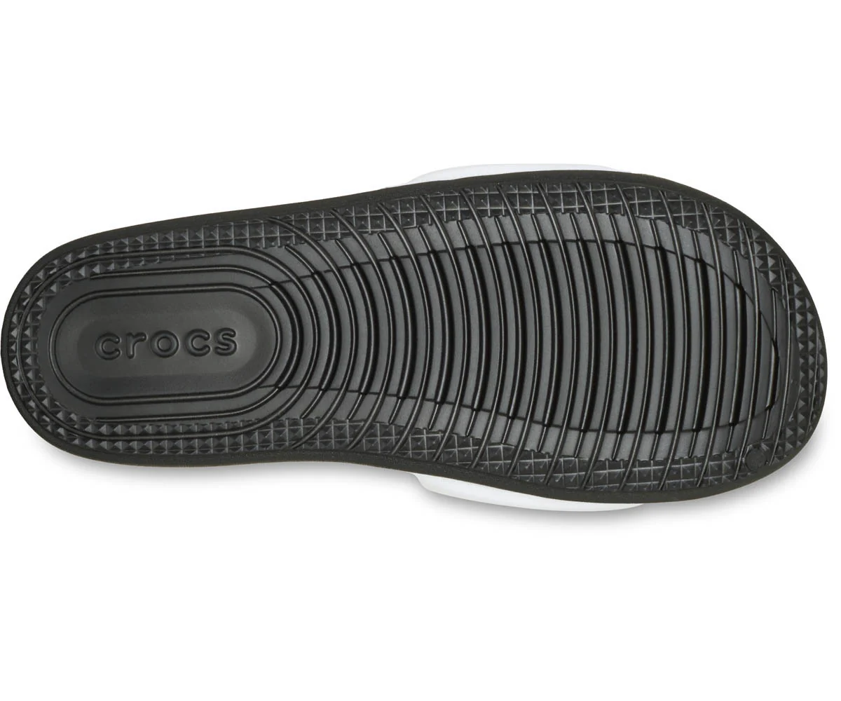 M's Crocs All Day Slide - Black/White - Image 4