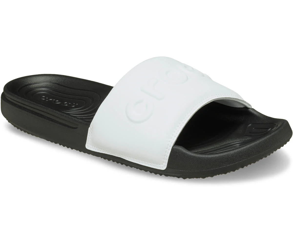 M's Crocs All Day Slide - Black/White - Image 5