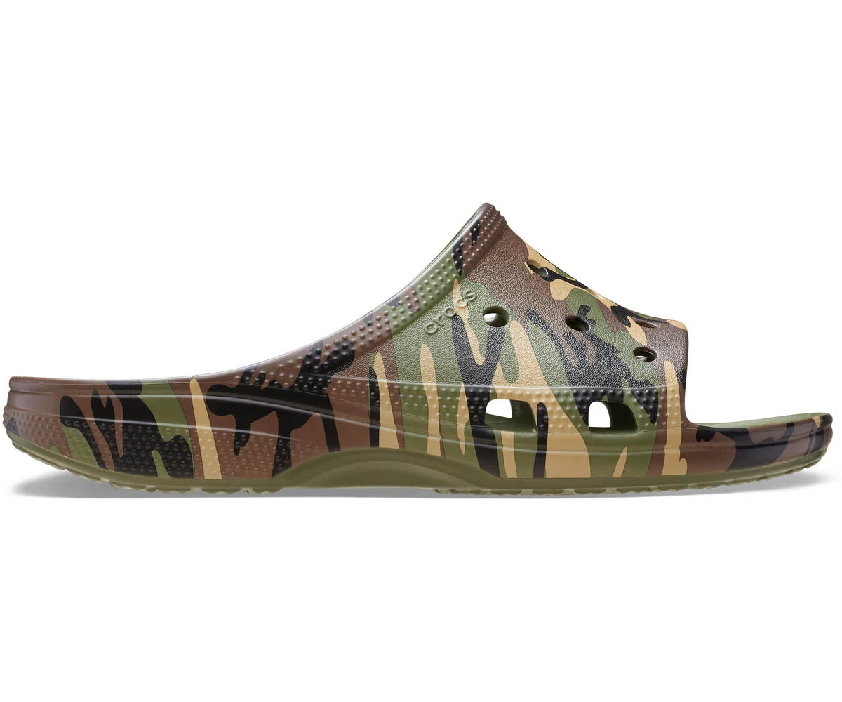 M's Saturday Camouflage Slide - Army Green/Multi