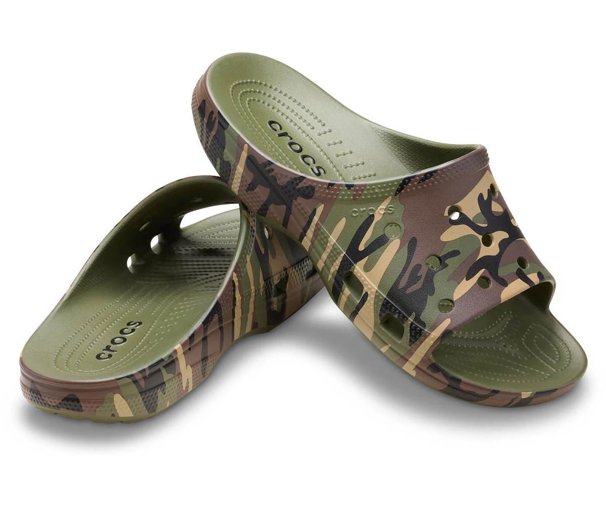 M's Saturday Camouflage Slide - Army Green/Multi - Image 2