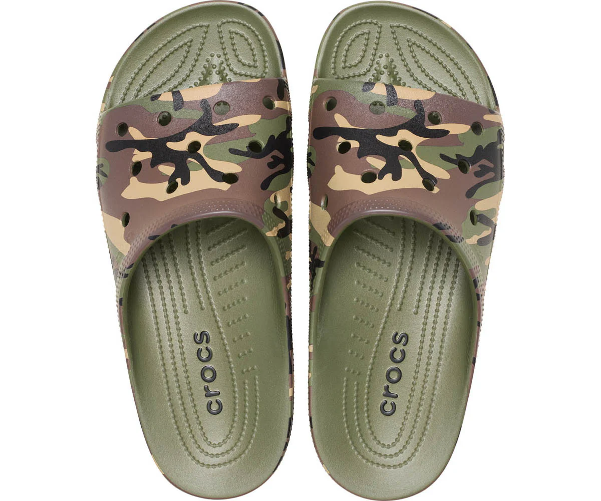 M's Saturday Camouflage Slide - Army Green/Multi - Image 3