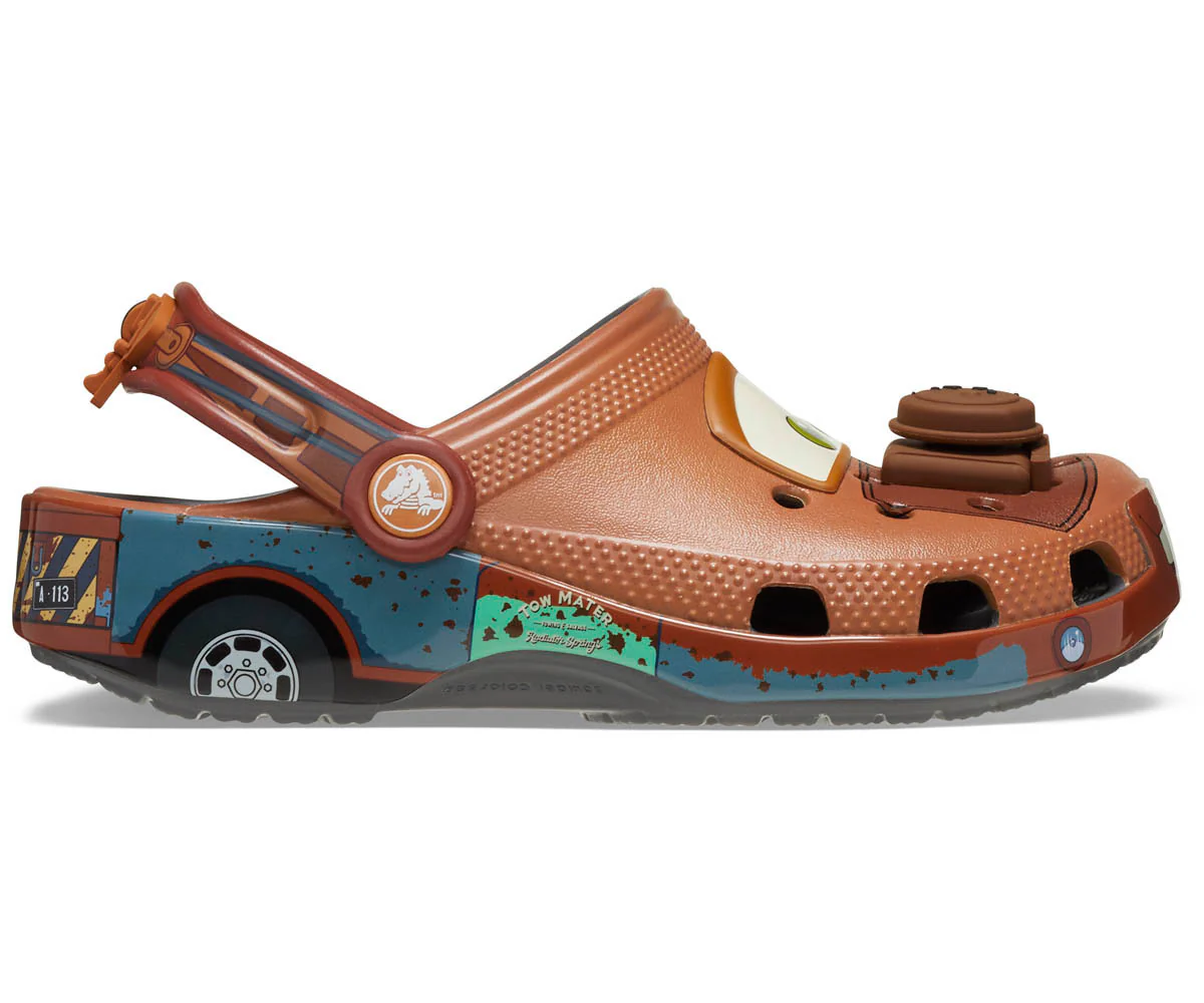 T's Cars Mater Classic Clog  - Slate Grey