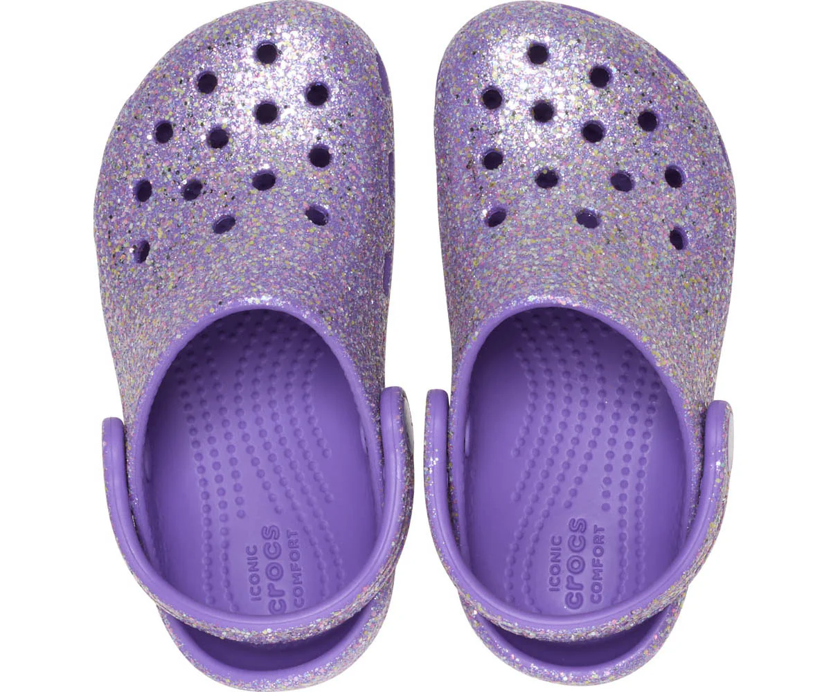 T's Classic FantasyGlitterClog  - Purple - Image 3