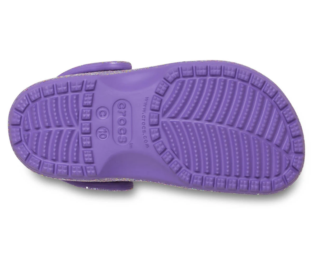 T's Classic FantasyGlitterClog  - Purple - Image 4