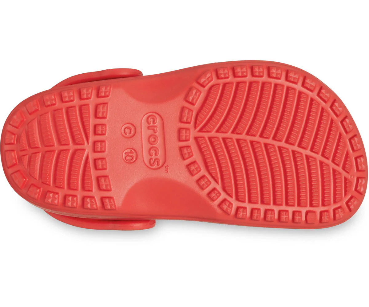 T's Classic Floral CutOut Clog - Cherry Red - Image 4