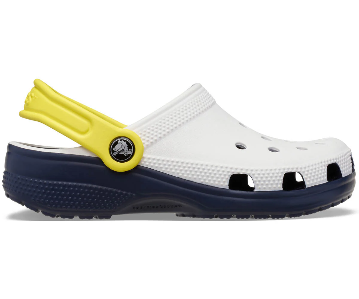 T's Classic Retro Sport Clog - White