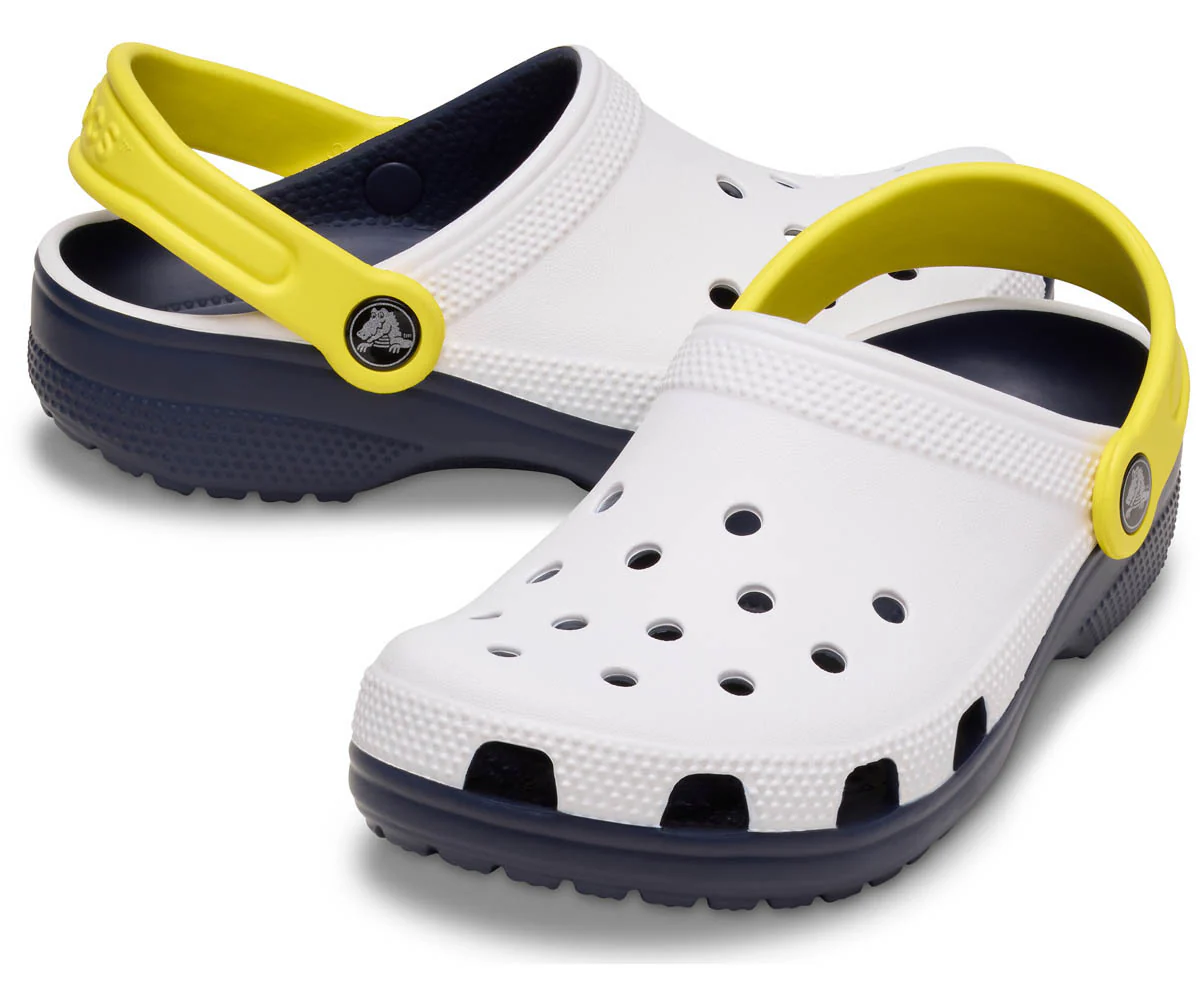 T's Classic Retro Sport Clog - White - Image 2