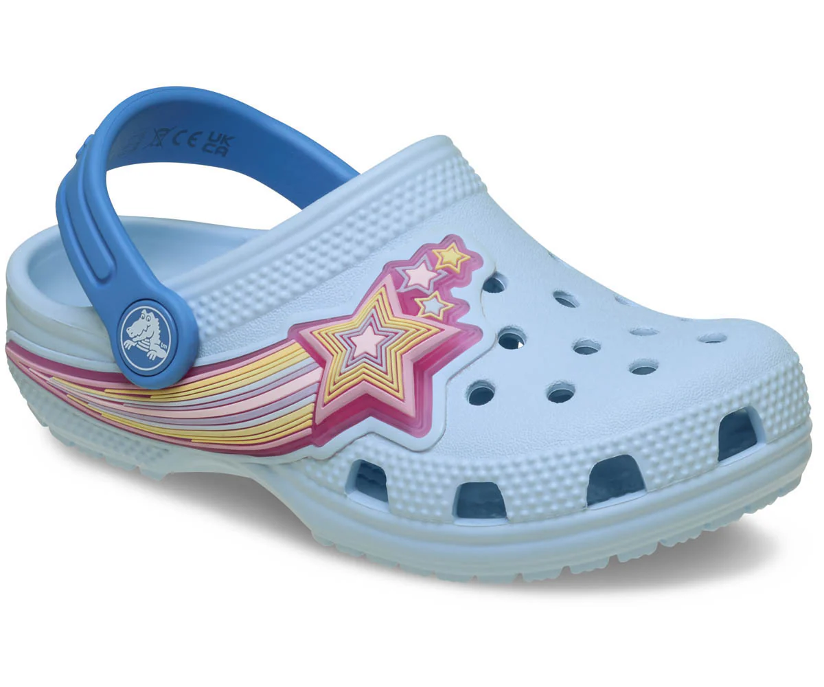 T's Classic Star Lights Clog  - Blue Frost - Image 5