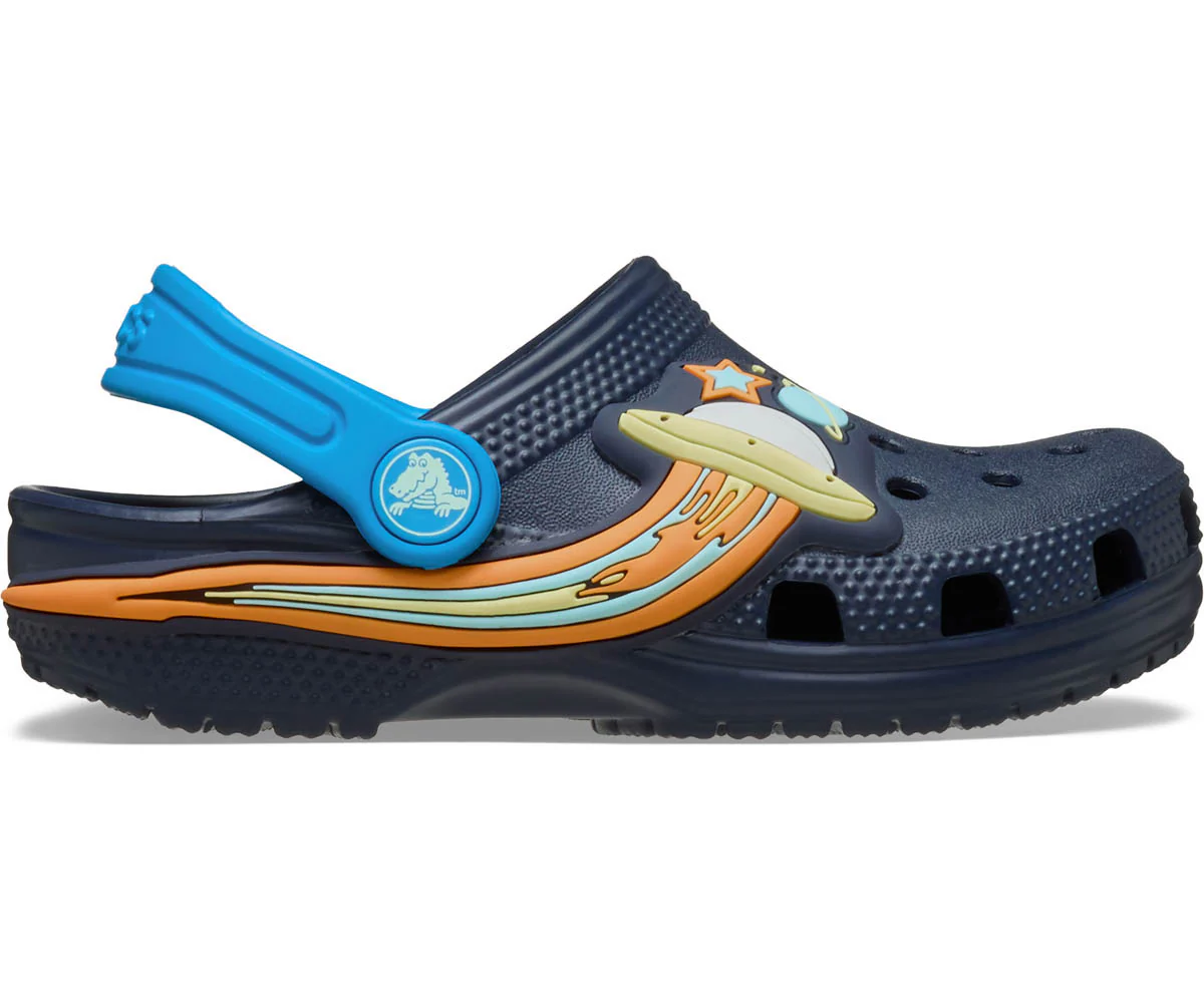 T's Classic UFO Lights Clog - Navy