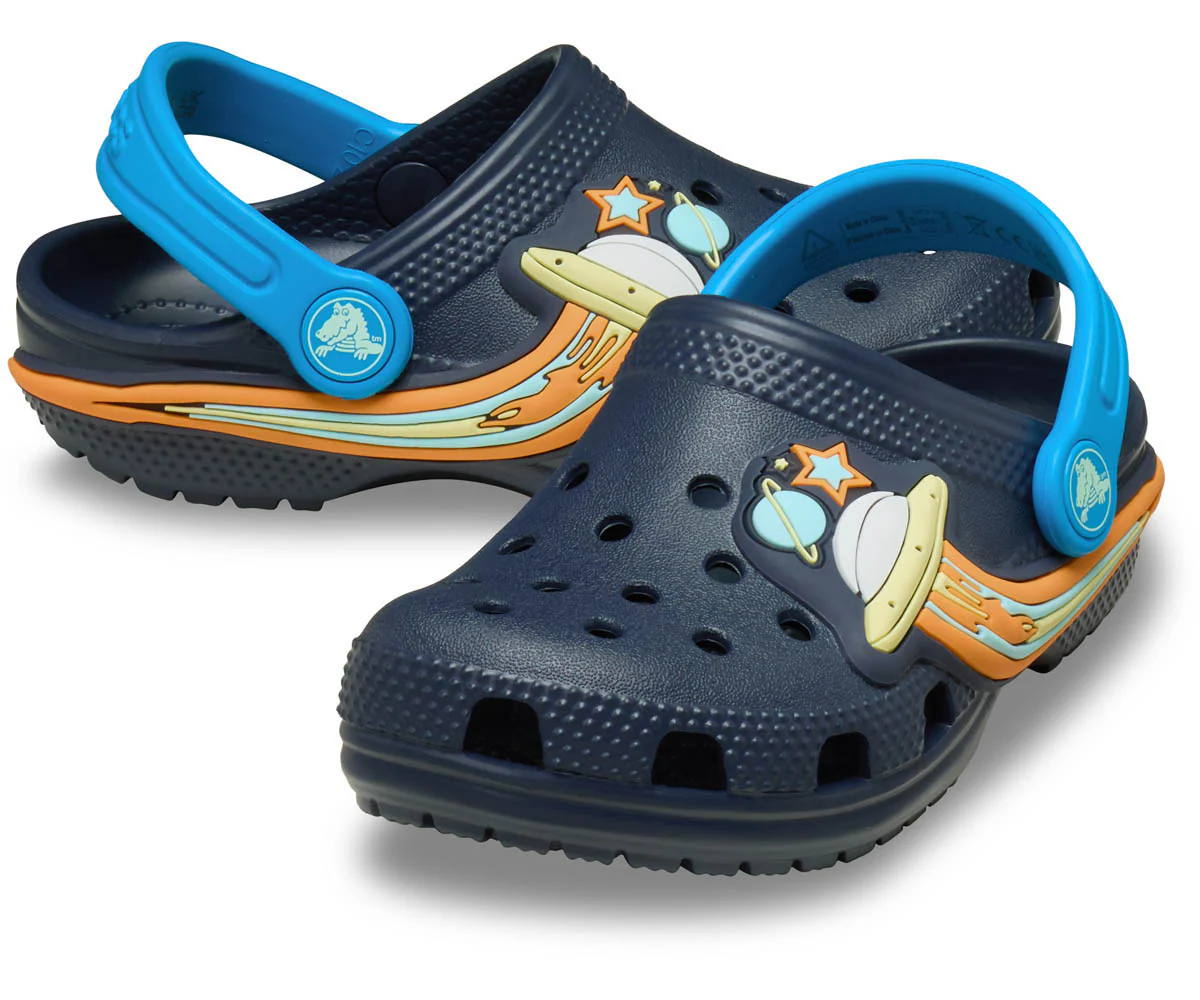 T's Classic UFO Lights Clog - Navy - Image 2