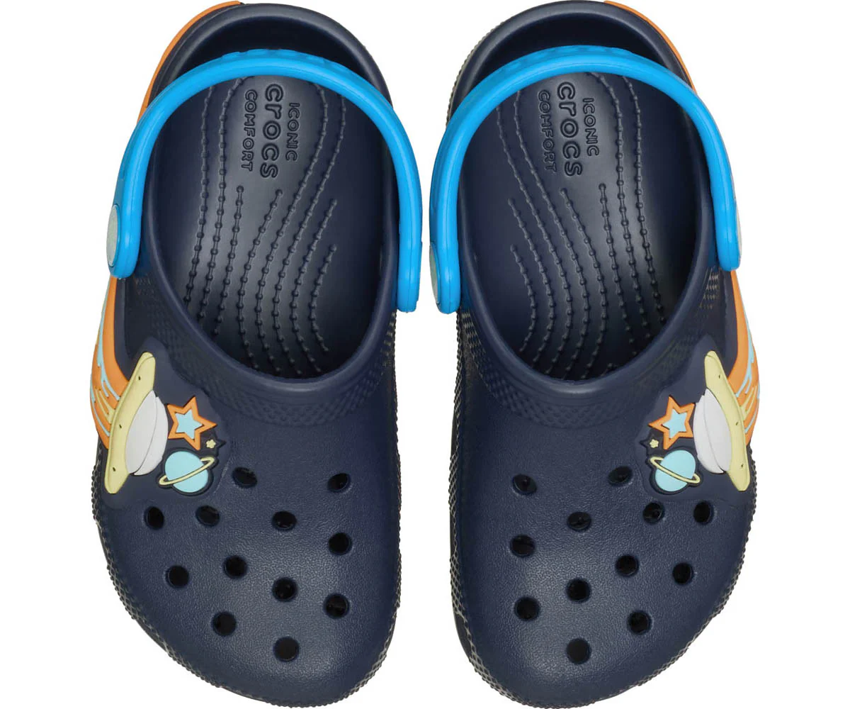 T's Classic UFO Lights Clog - Navy - Image 3
