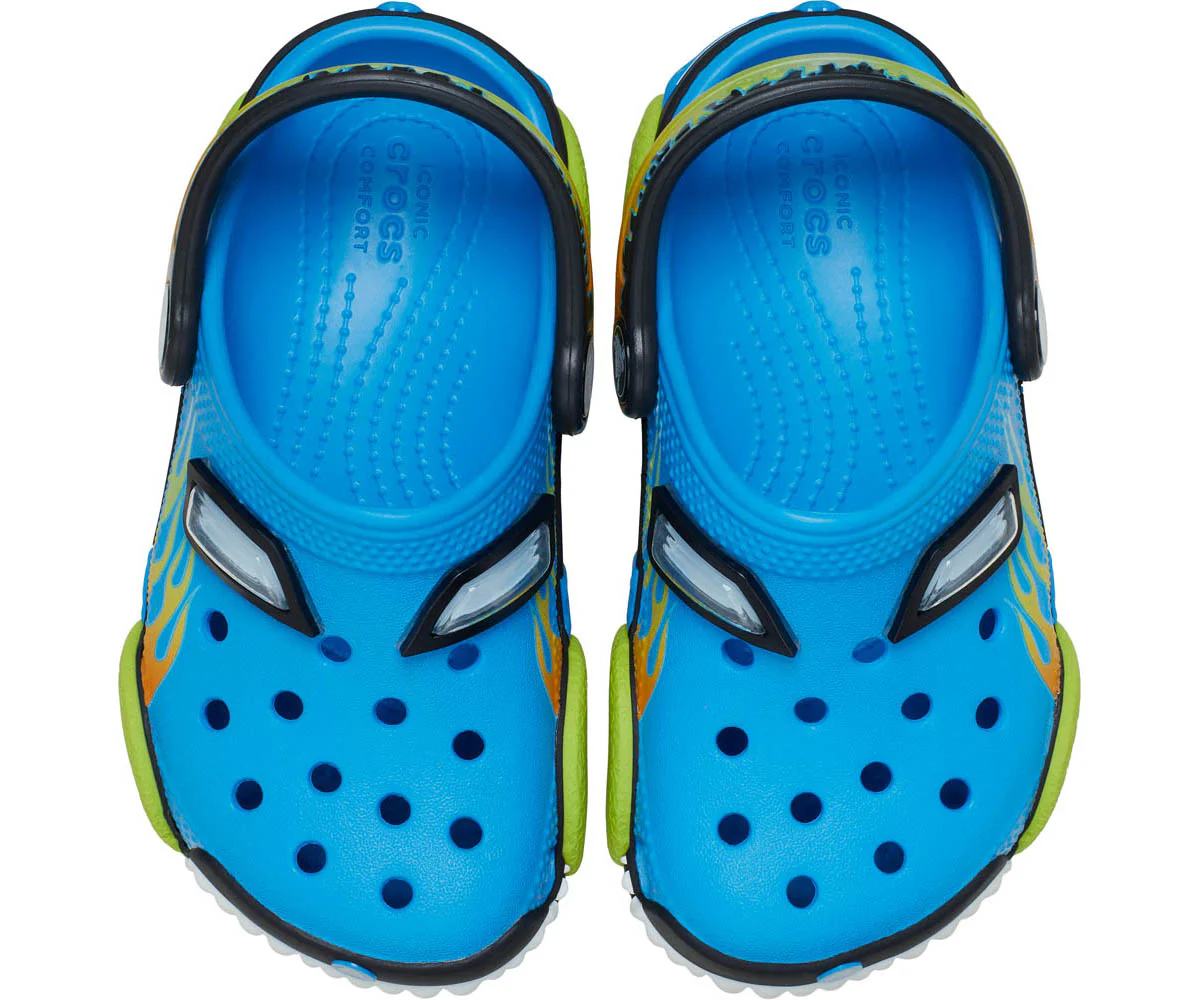 T's ClassicIAMMonsterTruckClog  - Neon Ocean - Image 3