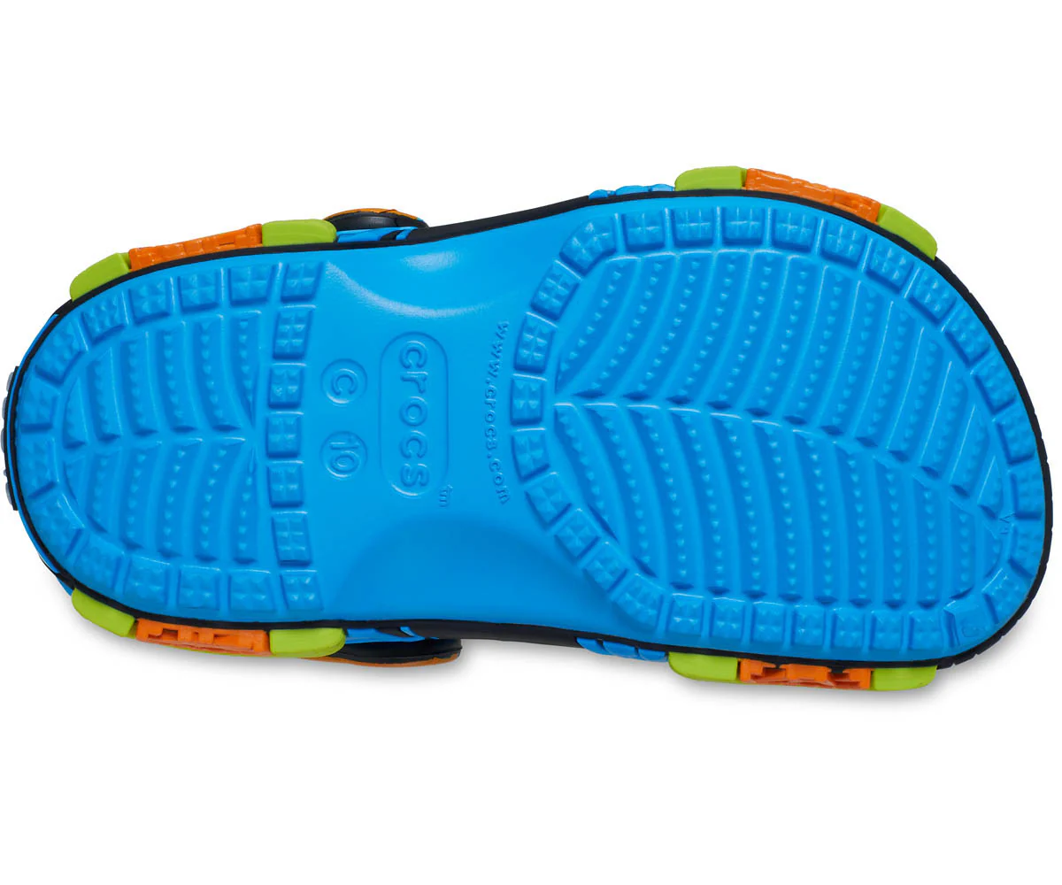 T's ClassicIAMMonsterTruckClog  - Neon Ocean - Image 4