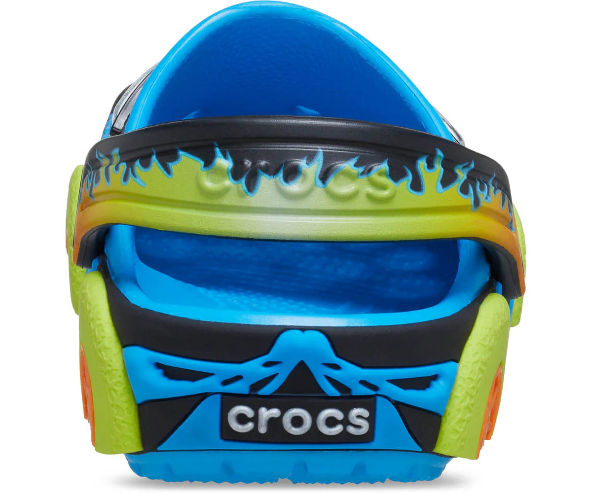 T's ClassicIAMMonsterTruckClog  - Neon Ocean - Image 6