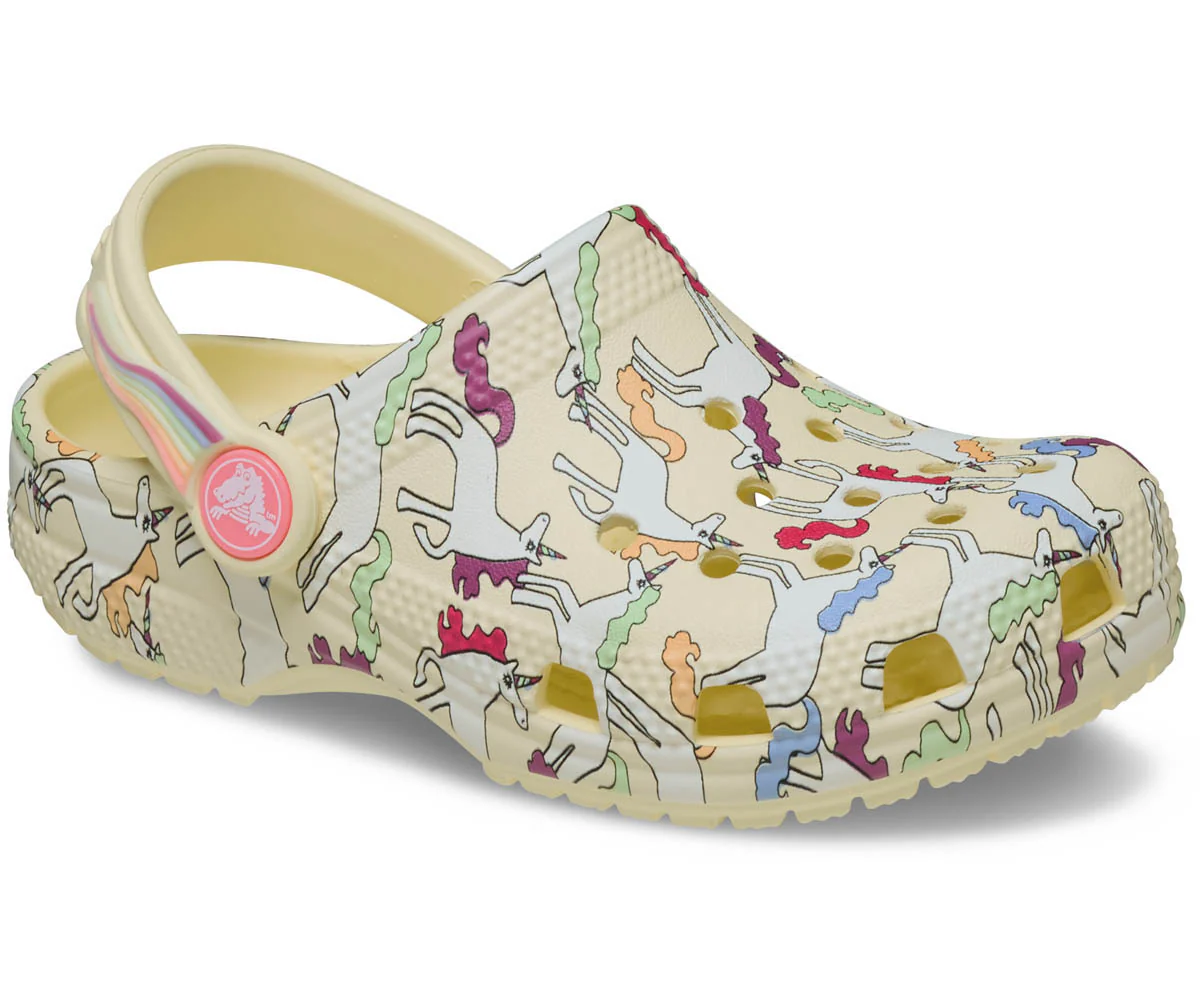 T's ClassicUnicornGraphic Clog  - Yellow Light - Image 5