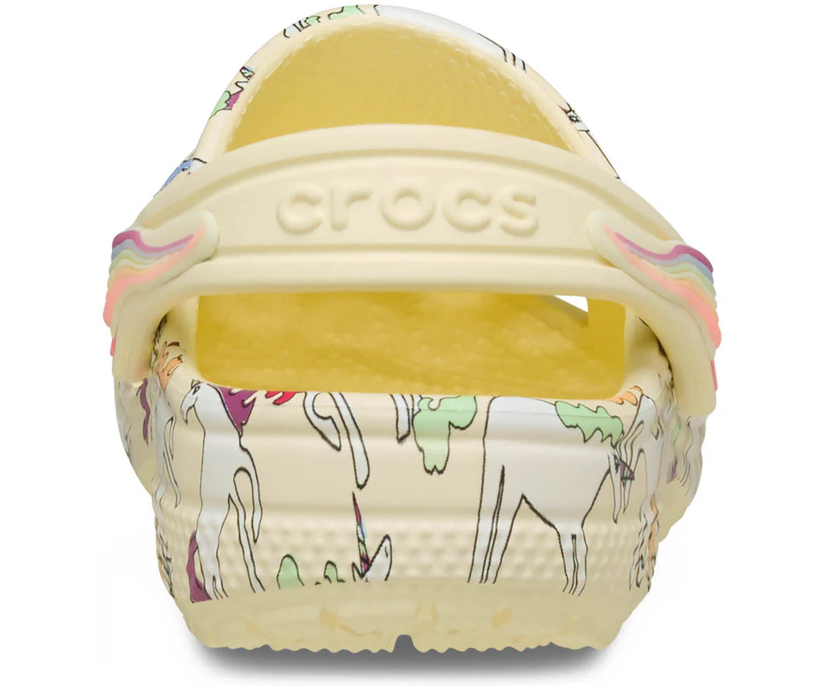 T's ClassicUnicornGraphic Clog  - Yellow Light - Image 6