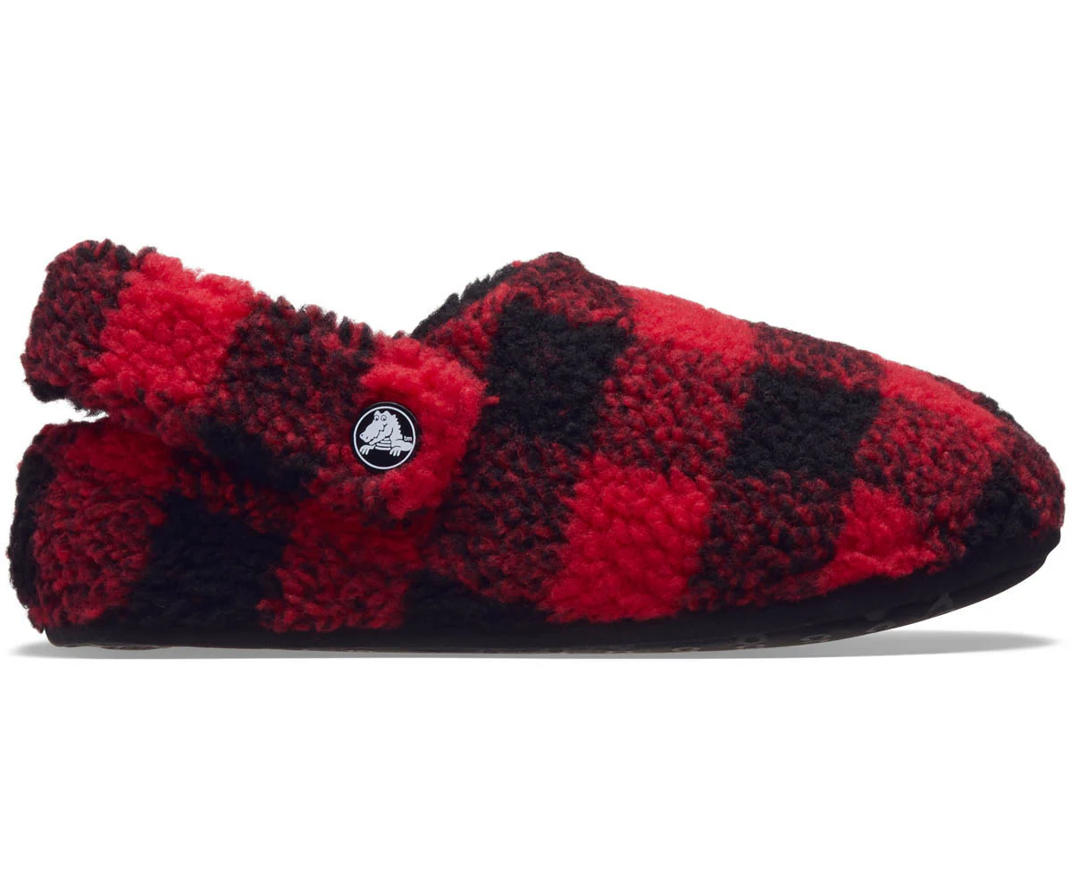 T's Cls BuffCheckCozzzySlipper - Varsity Red/Black