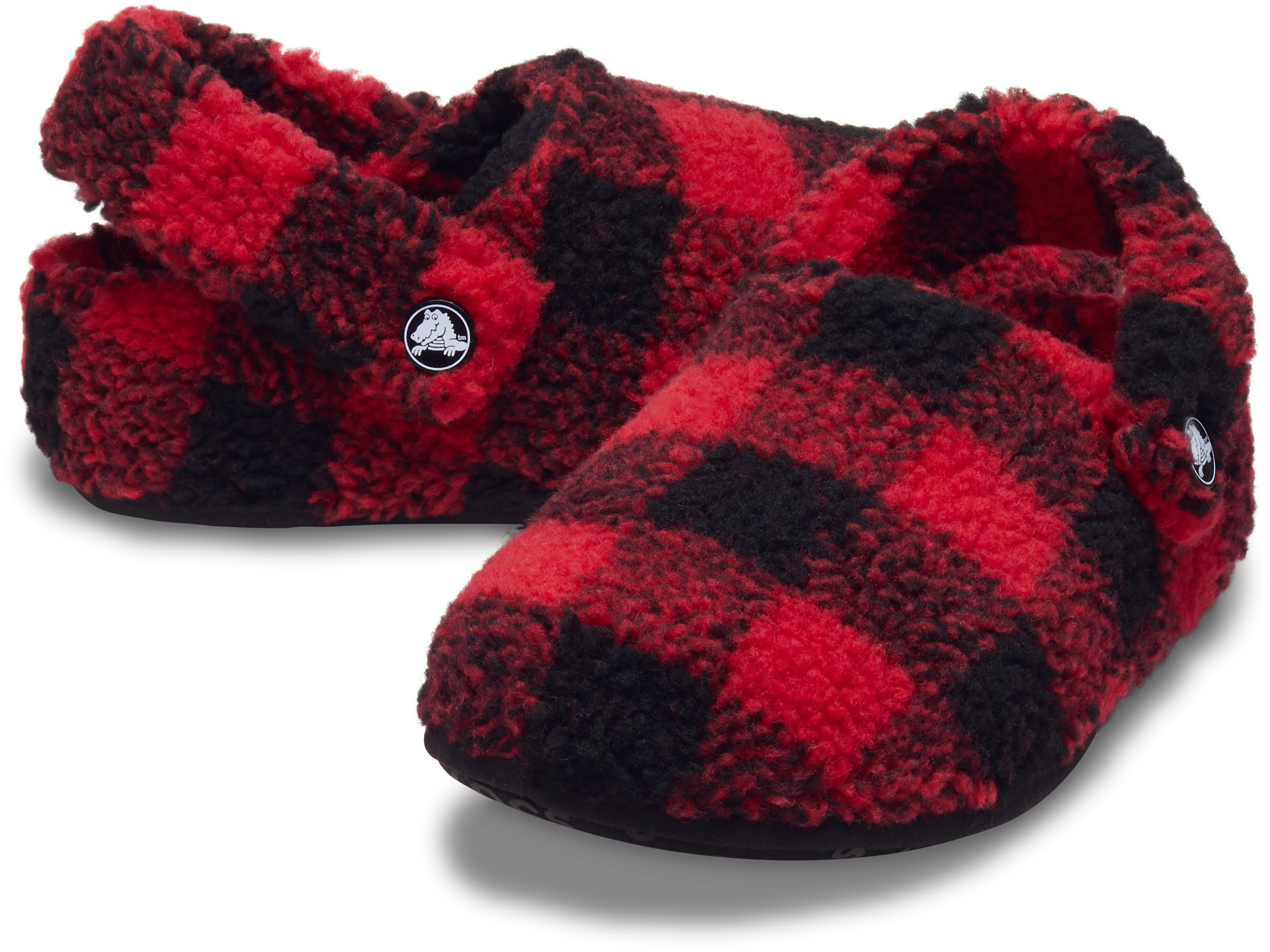 T's Cls BuffCheckCozzzySlipper - Varsity Red/Black - Image 2