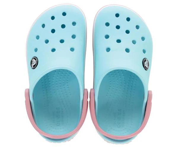 T's Crocband Clog - Ice Blue/White - Image 3