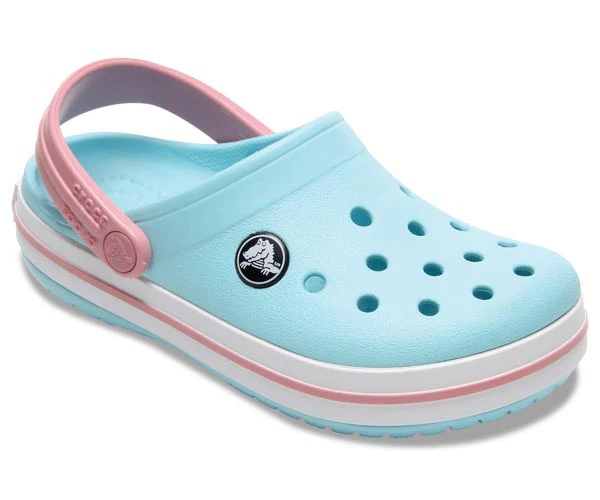 T's Crocband Clog - Ice Blue/White - Image 5