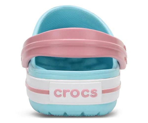 T's Crocband Clog - Ice Blue/White - Image 6