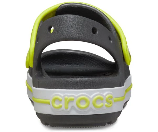 T's Crocband Cruiser Sandal - Slate Grey/Acidity - Image 6