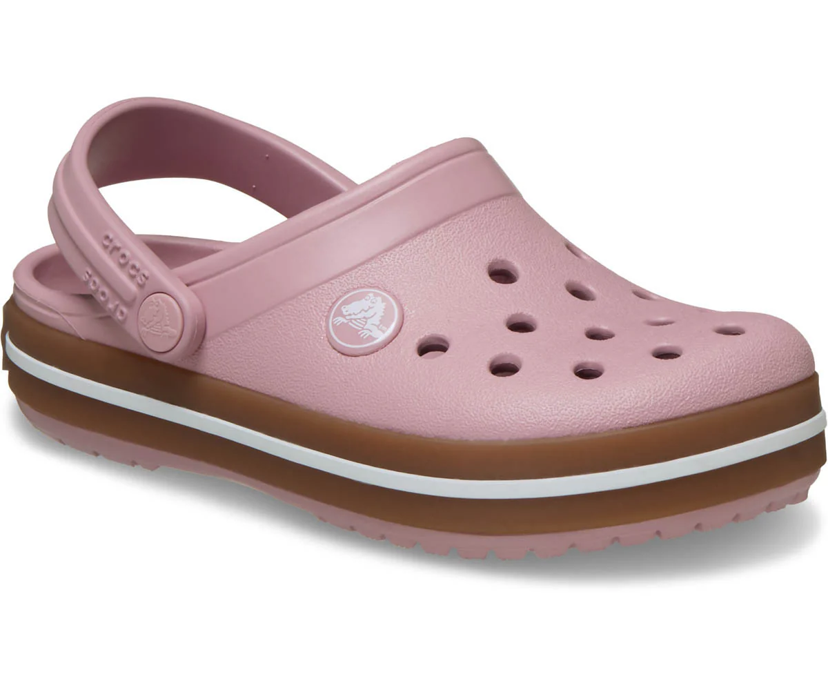 T's Crocband Gum Clog - Mauve/Gum - Image 5