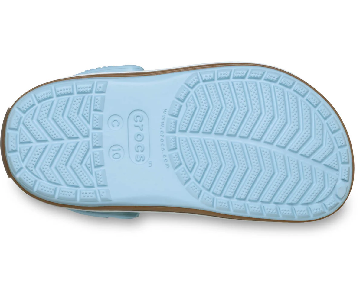 T's Crocband Gum Clog - Sky Blue/Gum - Image 4