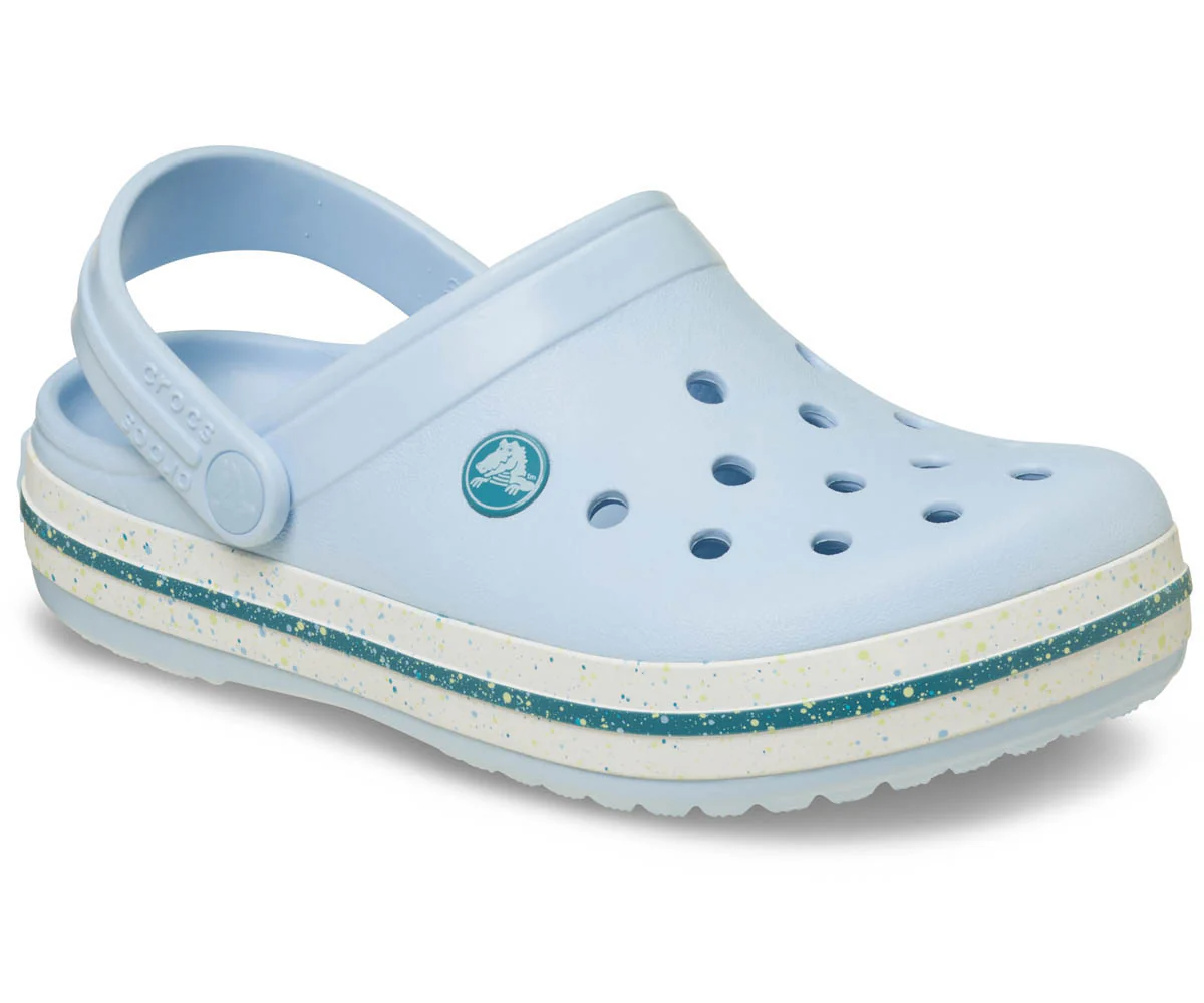 T's Crocband SpeckledBand Clog - Blue Frost - Image 5