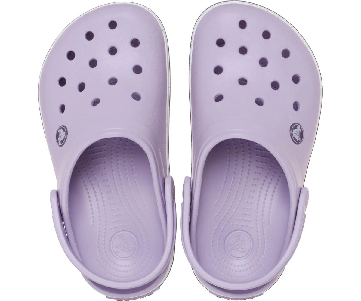 T's Crocband SpeckledBand Clog - Lavender - Image 3