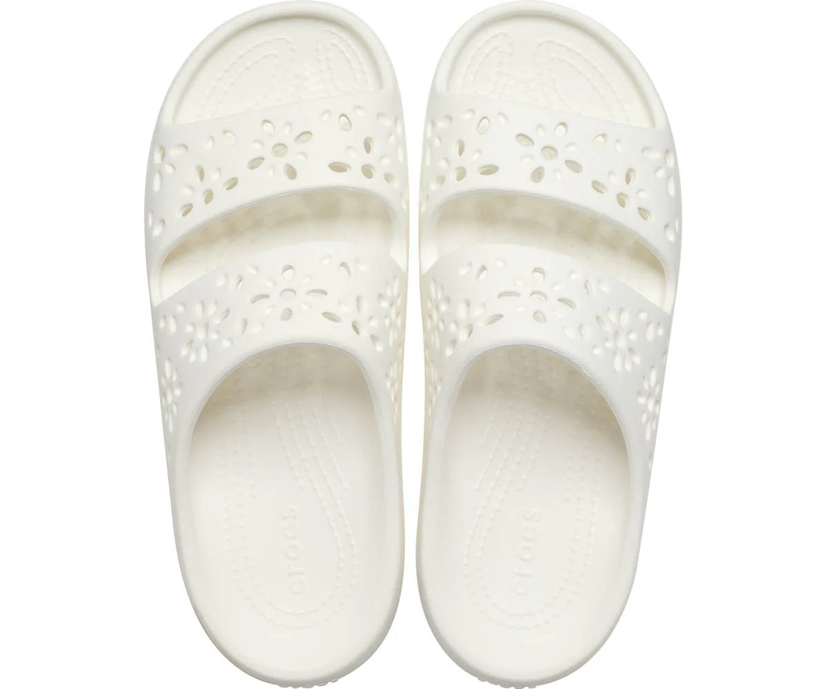 W's Classic FloralCutOutSandal - Chalk - Image 3