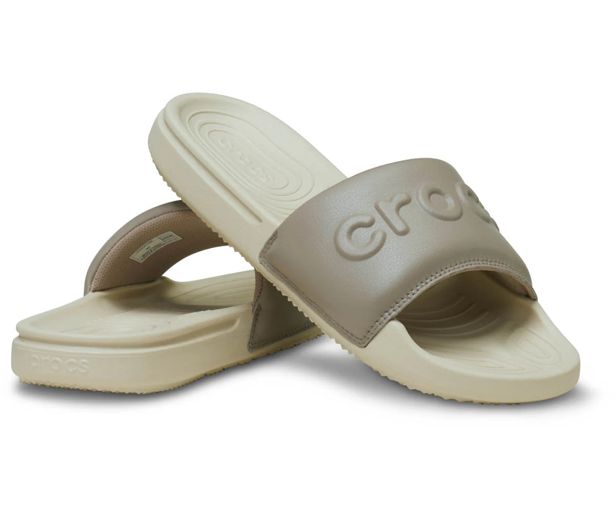 W's Crocs All Day Slide - Bone/Taupe - Image 2
