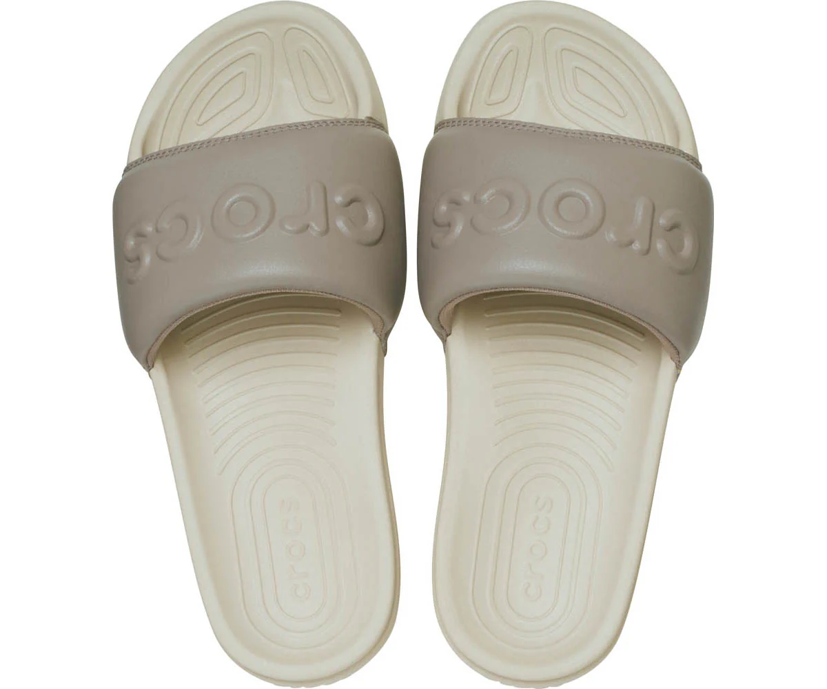 W's Crocs All Day Slide - Bone/Taupe - Image 3