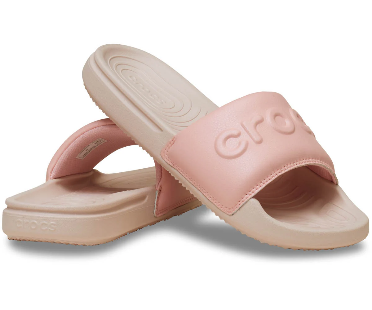 W's Crocs All Day Slide - Powder Pink - Image 2