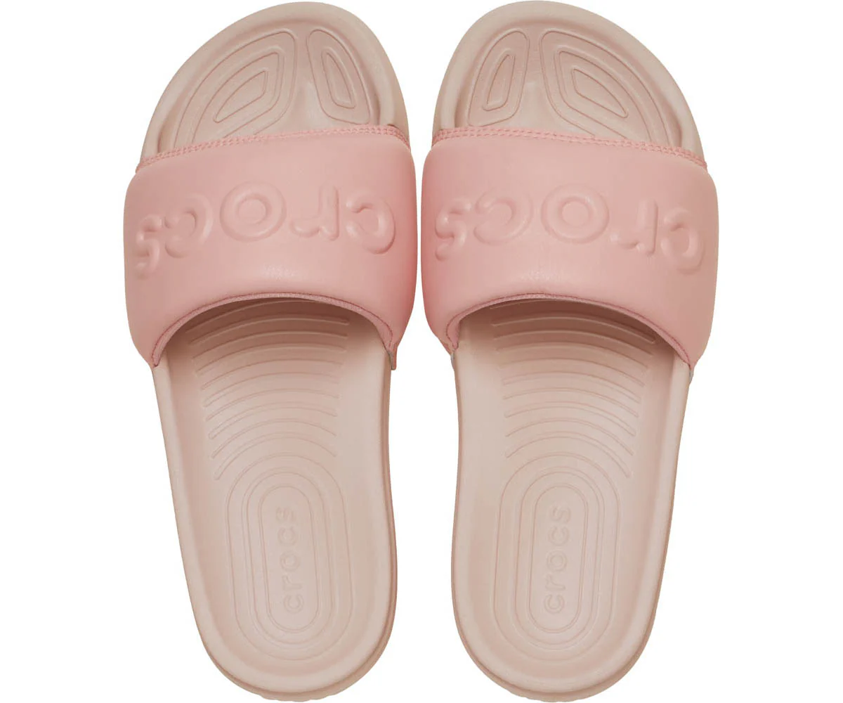 W's Crocs All Day Slide - Powder Pink - Image 3