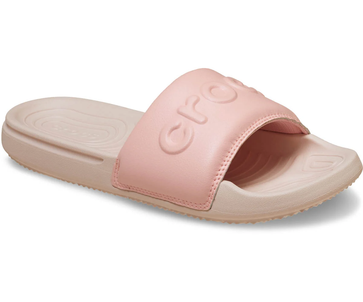 W's Crocs All Day Slide - Powder Pink - Image 5