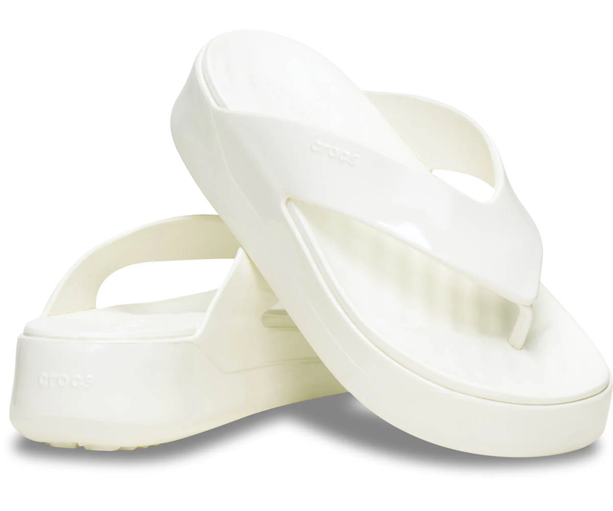 W's Getaway Platf Patent Flip  - Chalk - Image 2