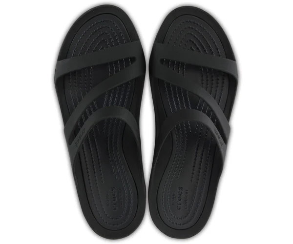 W's Swiftwater Sandal - Black/Black - Image 3