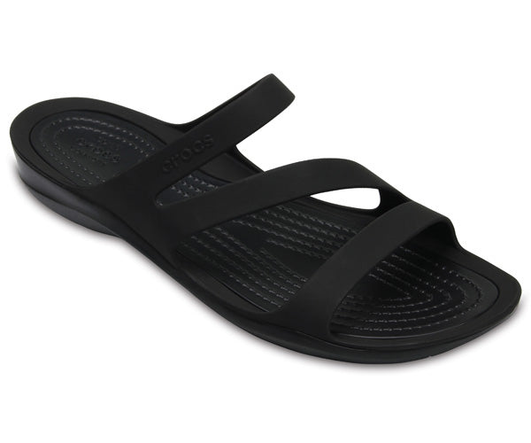 W's Swiftwater Sandal - Black/Black - Image 5